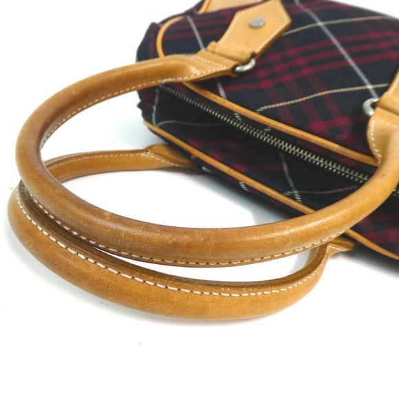 Authentic BURBERRY BLUE LABEL Nova Check Handbag - Picture 6 of 8